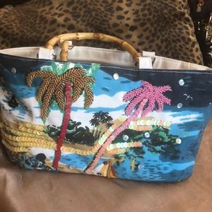 Vintage Tropical Handbag